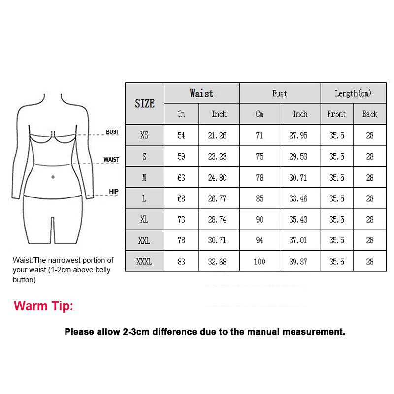 Black White Plus Size Overbust Body Satin Waist Corset Top