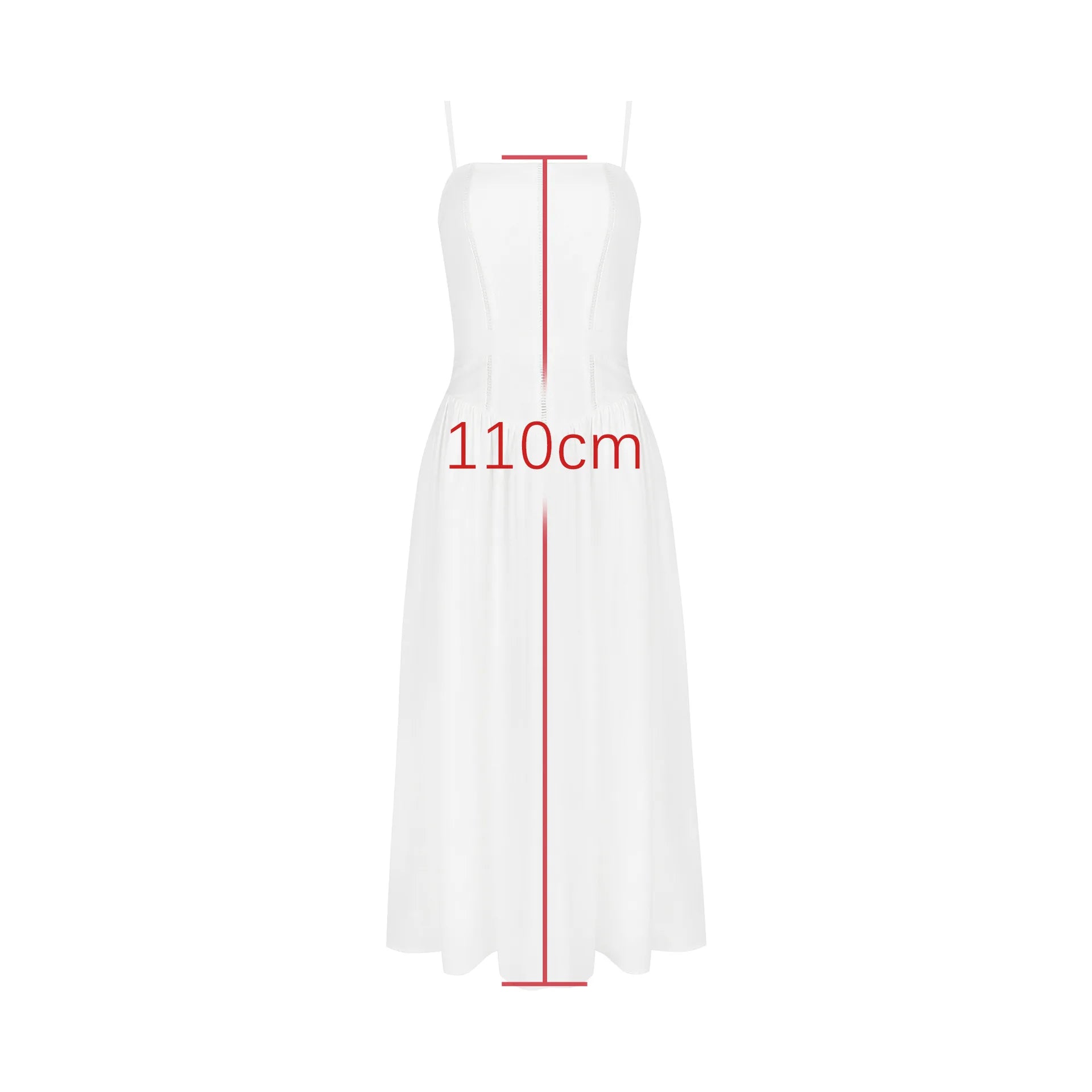 Elegant Dresses for Women Hollow Out Flare Little White Dress