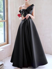 Elegant Prom One-shoulder Strapless Cross Lace Up Trendy Party Dresses