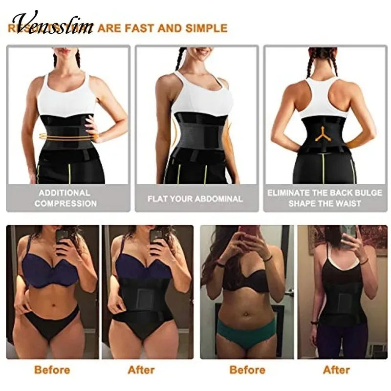 Women Abdomen Trimmer Belt Waist Trainer Slimming Body Sharpe Corset