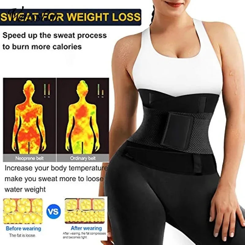 Women Abdomen Trimmer Belt Waist Trainer Slimming Body Sharpe Corset